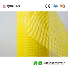 Yellow mesh cloth for interior and exterior walls